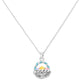 Antique Silver Enamel Easter Egg Basket Pendant Necklace is a charming addition to your jewelry collection. The handcrafted enamel egg pendant adds a touch of whimsy while the delicate chain provides a dainty elegance. Perfect for Easter celebrations or as a unique everyday accessory. A lovely Easter gift choice for someone you love.