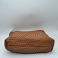 Woven Slouchy Shoulder Bag with Matching Zipper Pouch Set - Shoulder Bag