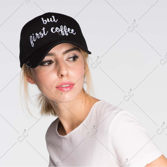 C.C Baseball Cap With Embroidered 100% Cotton - Baseball Caps