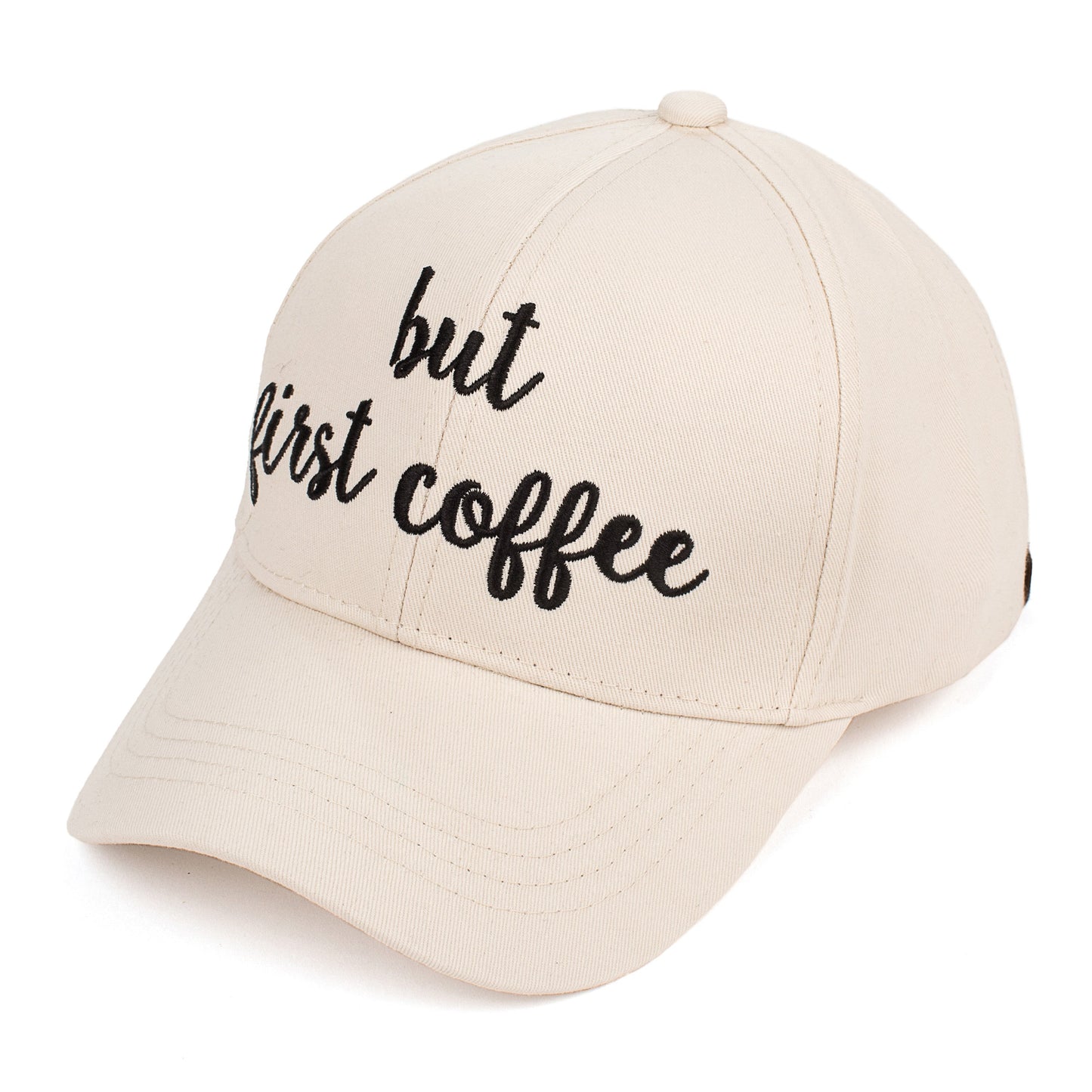 C.C Baseball Cap With Embroidered 100% Cotton