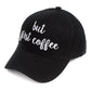 C.C Baseball Cap With Embroidered 100% Cotton