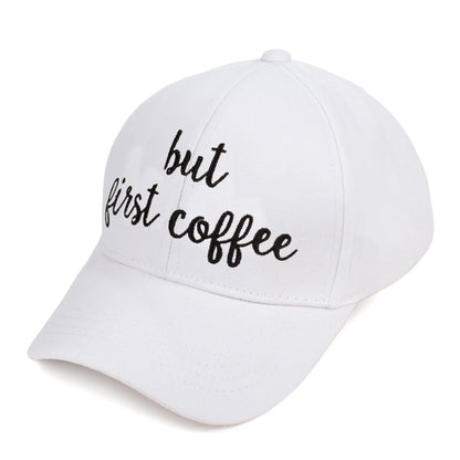 C.C Baseball Cap With Embroidered 100% Cotton