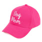 C.C Baseball Cap With Embroidered 100% Cotton