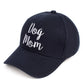 C.C Baseball Cap With Embroidered 100% Cotton