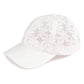 C.C Cotton Lace With Solid Brim Baseball Cap 90% Cotton 10% Polyester