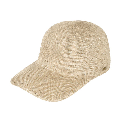 C.C Basecall Cap With Sequin - Beige - Baseball Caps