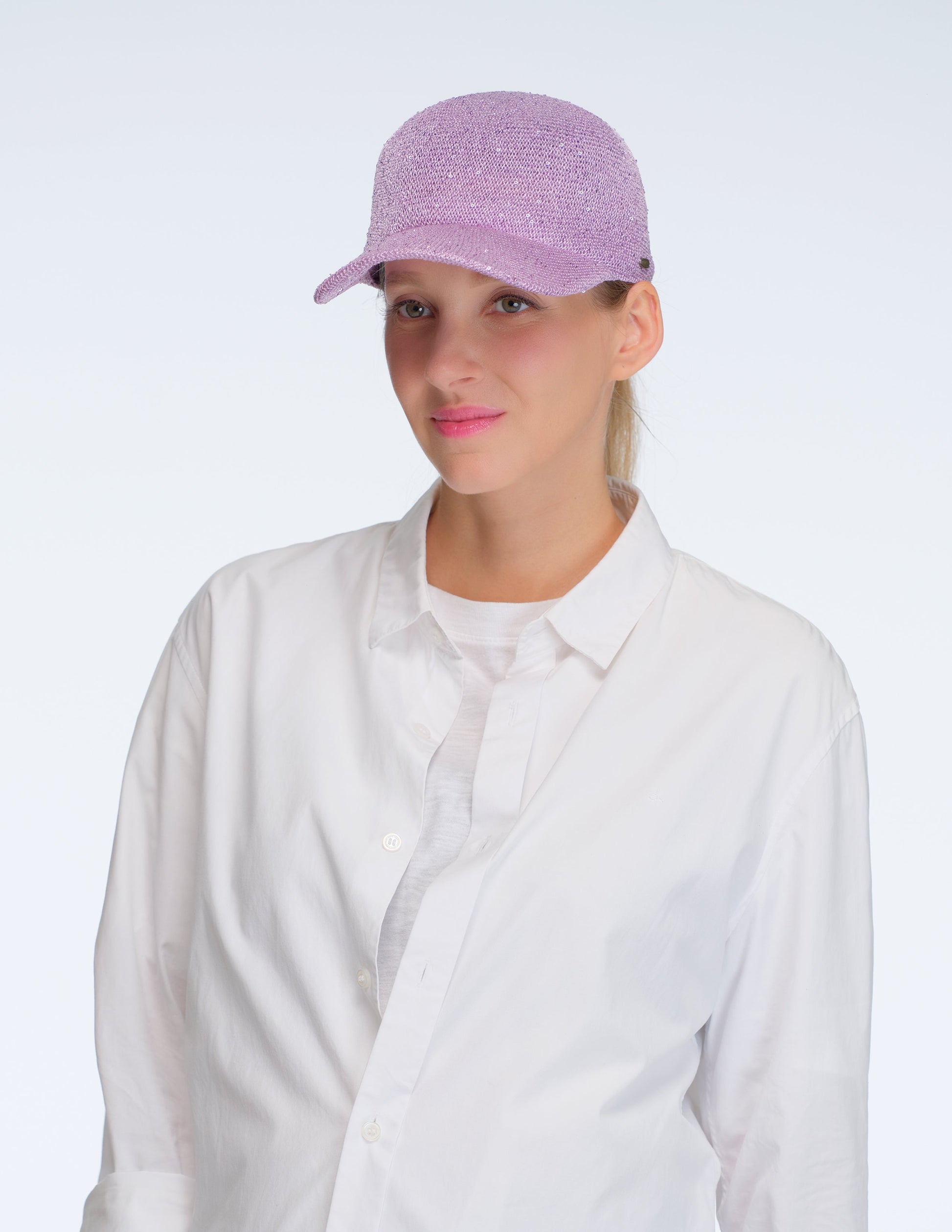 C.C Basecall Cap With Sequin - Baseball Caps