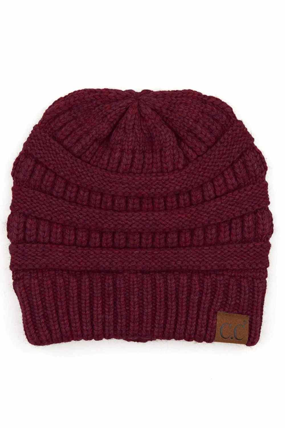 Berry Wrap yourself in softness with this C.C Soft Yarn Knit Beanie, crafted from a premium blend of 47% rayon, 31% PBT, and 22% nylon. The luxurious rayon provides a silky feel against your skin, while the durable synthetic fibers ensure lasting wear through winter season.