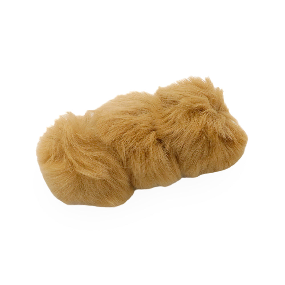 Madeline Love Brown Faux Fur Triple Pom Pom Barrette - Hair Accessories - extra