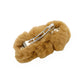 Madeline Love Brown Faux Fur Triple Pom Pom Barrette - Hair Accessories - extra