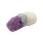 Madeline Love Lavender, Multi Faux Fur Triple Pom Pom Barrette - Hair Accessories - extra