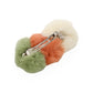 Madeline Love Multi, Neutral Faux Fur Triple Pom Pom Barrette - Hair Accessories - extra