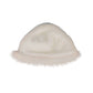 C.C Faux Fur Double Pom Bucket Hat