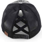 BLACK-C.C TEQUILA LIME AND SUNSHINE PATCH PONYCAP is the perfect accessory for any outdoor adventure. With its fun and vibrant tequila lime and sunshine patch design, this ponytail cap will add a touch of personality to any outfit. Made with durable materials, it provides comfortable protection from the sun.