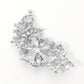 Madeline Love Fuchsia Crystal Stone Paved Flower Pin Brooch - Brooches - extra