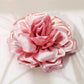 Madeline Love Pink Metallic Fabric Flower Pin Brooch Hair Clip Hair Band Bracelet - Bracelets