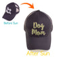 C.C Dog Mom Changing Color Pony Trucker Cap 100% Cotton