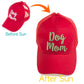 C.C Dog Mom Changing Color Pony Trucker Cap 100% Cotton