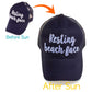 C.C Hello Sunshine Changing Color Pony Trucker Cap 100% Cotton