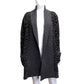 C.C Buffalo Check Jacquard Knit Bath Gown