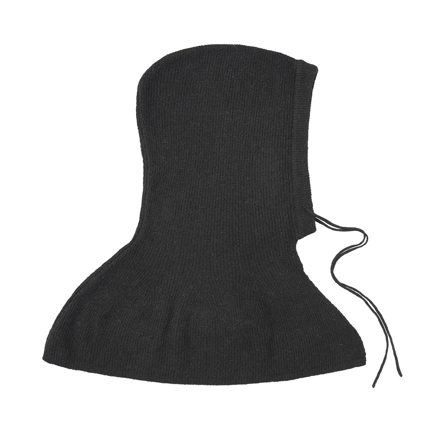 C.C Knitted Balaclava With Adjustable Strings