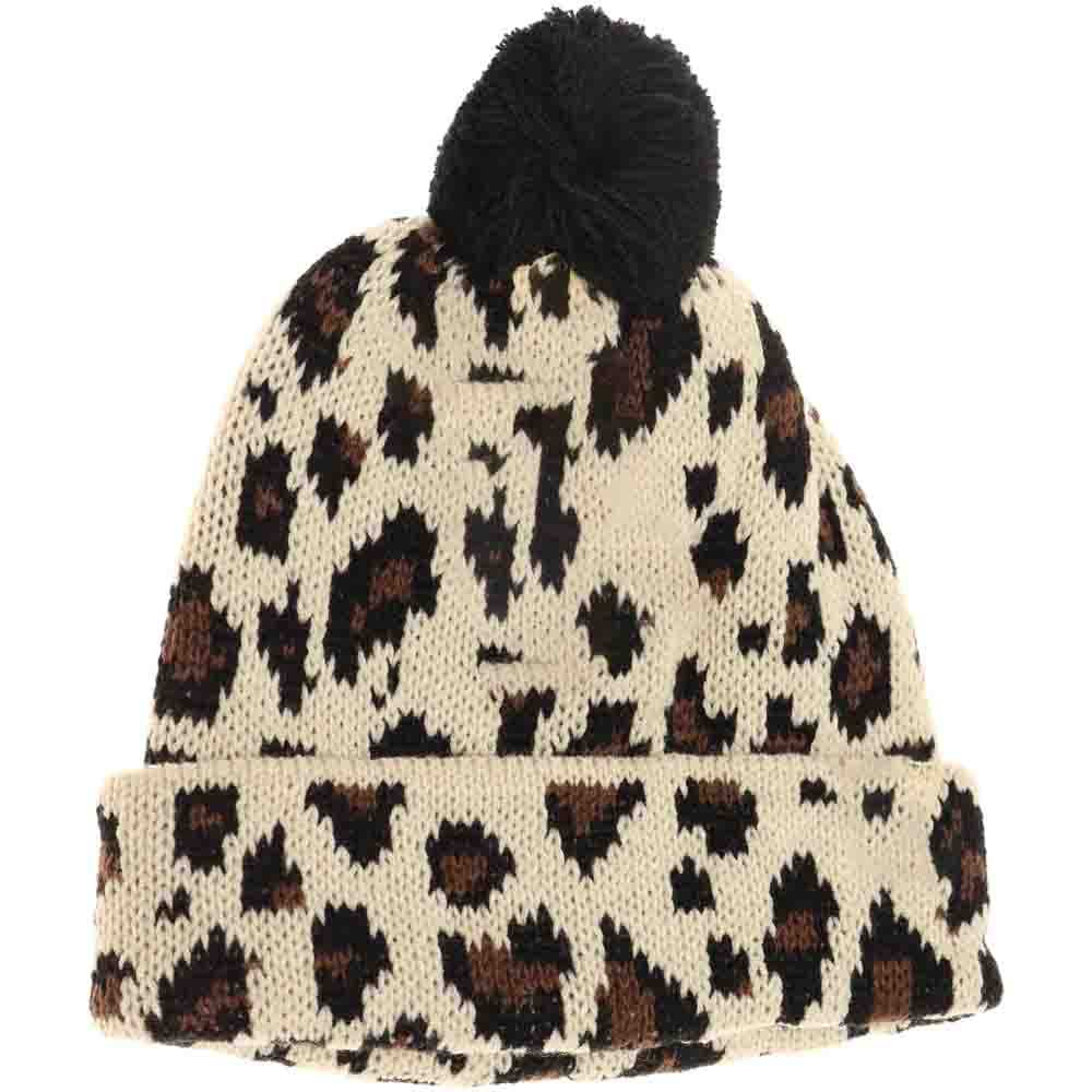 Beige Baby Leopard Single Pom Beanie offers expert-designed comfort and warmth for your baby. Made from soft, breathable materials, it provides gentle protection against cooler temperatures without compromising delicate skin. The distinctive leopard print and single pom add a stylish touch, blending fashion with function. Its tailored fit ensures secure wear, making it an ideal choice for everyday use or outdoor outings. This beanie combines practical warmth with a trendy design for your baby's comfort and 