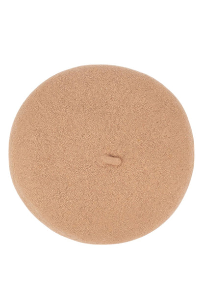 Beige The C.C. Lurex Yarn Wool Beret combines traditional craftsmanship with contemporary style. It is meticulously constructed from premium wool with integrated lurex threads that create a subtle metallic sheen. This expertly designed headwear retains warmth while maintaining breathability, ensuring comfort throughout variable temperatures. The classic silhouette offers versatile styling options for both casual and formal occasions.