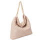 Beige Padded Adjustable Metal Strap Shoulder Bag, Carry your everyday items with ease with this bag. It features a padded shoulder strap and adjustable metal buckles, providing comfortable carrying and a secure fit. The strap also features a quick-release buckle for a quick and easy transition to a perfectly adjusted fit.