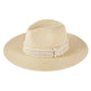 Beige Tweed with Pearl Band Summer Straw Sun Hat delivers exceptional structural resilience with optimal weight distribution. The pearl band features precisely calibrated pearl-to-space ratios that create visual rhythm while reinforcing the critical crown-brim transition. The brim architecture incorporates a multi-density weave that maintains dimensional stability in variable humidity while offering comprehensive UV protection with a calculated 8.5-degree downward angle. 