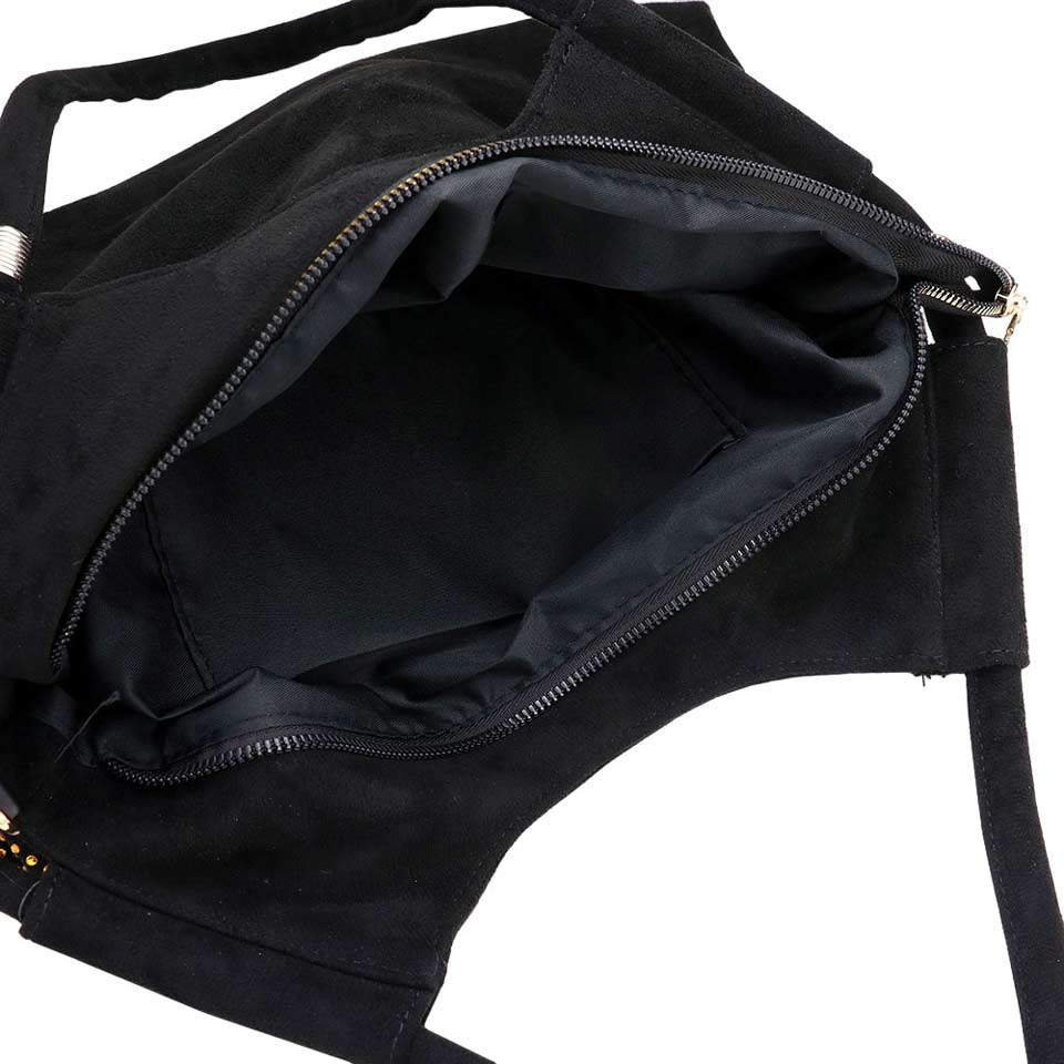 Black 2Pcs Bling Shoulder Bag and Mini Pouch Bag Set, this shoulder bag and mini pouch bag set is versatile enough for wearing through the week, simple and leisurely, elegant and fashionable, suitable for women of all ages, and ultra-lightweight to carry around all day. The interior has enough capacity for keys, phones, cards, sunglasses, purses, lipsticks, books, and water bottles. This bling shoulder bag and mini pouch bag set can hold up all your daily necessities.