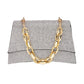 Black Bling Evening Tote Crossbody Bag Chain Handle, this luxurious Shimmery Evening Clutch Crossbody Bag is the perfect companion. Boasting a shimmery exterior, this clutch oozes sophistication and exclusivity, it makes a statement! Perfect Gift Birthday, Christmas, Anniversary, Wedding, Cumpleanos, Anniversario, Prom, etc