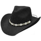 C.C Rhinestone Jewel Charm Trim Cowboy  Hat