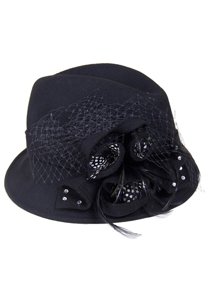 Black C.C. Wool Felt Hat combines exceptional craftsmanship with superior materials. Constructed from high-quality wool felt, it offers excellent shape retention and durability while providing effective protection from the elements. The classic silhouette ensures versatility across various outfits and occasions, making it an essential addition to any sophisticated wardrobe.