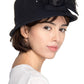 Black C.C. Wool Felt Hat combines exceptional craftsmanship with superior materials. Constructed from high-quality wool felt, it offers excellent shape retention and durability while providing effective protection from the elements. The classic silhouette ensures versatility across various outfits and occasions, making it an essential addition to any sophisticated wardrobe.