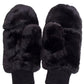 C.C Women's Faux Fur Pop Top Mittens Gloves Shepherd Lining