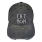 Black Cat Mom Message Baseball Cap, show your love for cats and your mom with this baseball cap. This classic cat mom message cap is perfect for everyday outings and show off your unique style and love for cats! It's an excellent gift for your friends, family, or loved ones who love cats most.