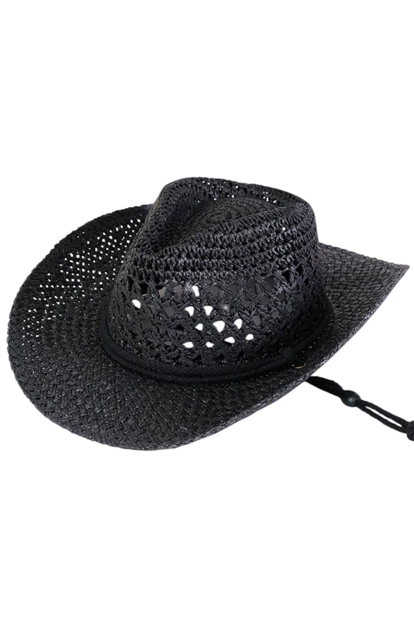 Black Chin Strap Cowboy Cowgirl Handmade Hat features a functional chin strap for superior stability during rigorous activities. Handcrafted with precision using time-honoured techniques, each piece exhibits exceptional attention to detail and material selection. The traditional Western silhouette combines authentic styling with practical functionality, making it ideal for equestrian pursuits, rodeo events, or completing a distinguished Western ensemble.