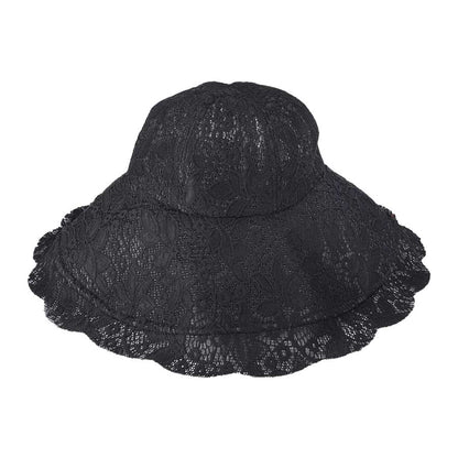 Black Leaf Detailed Chin Tie Lace Sun Hat, this sun hat helps shield your face, neck, and shoulders from sunlight, and harmful ultraviolet rays and prevents sunburn in summer. This chin tie lace sun hat perfect summer, beach accessory. Perfect gifts for Christmas, holidays, Valentine’s Day, or any meaningful occasion.