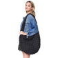 Black Quilted Puffer Shoulder Crossbody Bag, Stay warm and stylish with this bag. Made of durable material, it is insulated to keep you cozy in the coldest conditions. The shoulder straps make it comfortable and convenient to carry, so you can bring everything you need with ease. Perfect for gifting on every occasion.