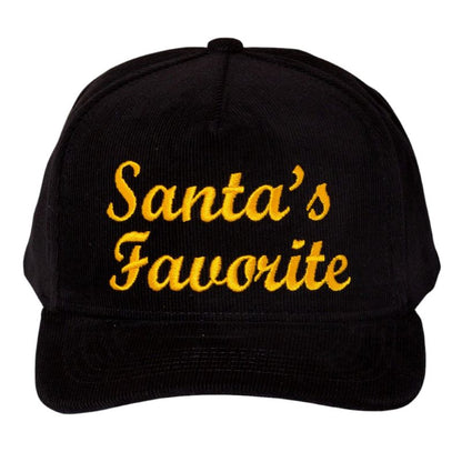 Fun holiday cap embroidered with the playful phrase “Santa’s Favorite.” A festive accessory for Christmas parties, family gatherings, or seasonal outfits. Adjustable fit makes it comfortable for all-day wear and a perfect novelty gift to spread cheer and show holiday spirit in a bold, fun way.