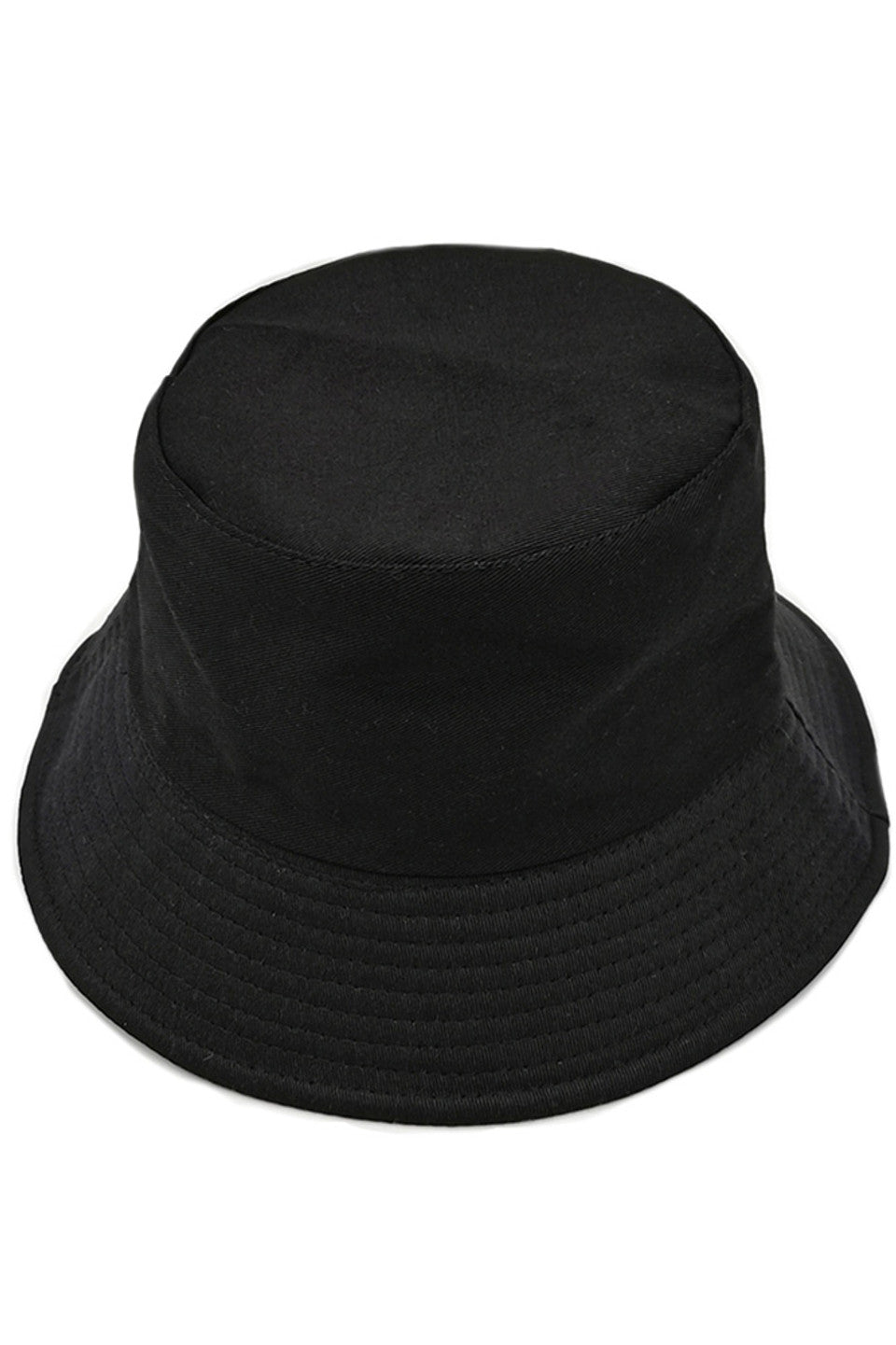 Black SOLID BUCKET HAT is crafted with durable materials for lasting quality. Features a classic silhouette with all-around sun protection and a comfortable fit. Versatile design pairs effortlessly with casual outfits while providing functional style for outdoor activities. The solid color ensures maximum wardrobe compatibility. 