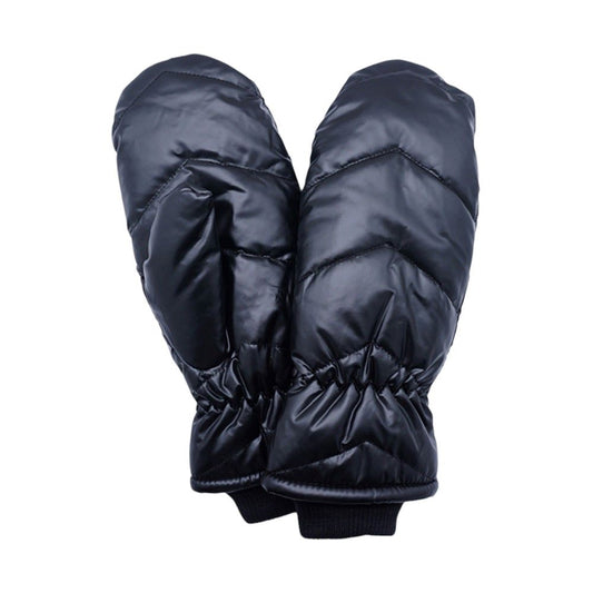 Black Shiny Puffer Mitten Gloves are designed with both style and functionality in mind that are the perfect accessory for any cold weather outfit. The shiny puffer design provides extra insulation to keep your hands warm. Give the gift of warmth this winter with these luxurious gloves, perfect for keeping loved ones cozy.