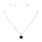 Black Stainless Steel CZ Round Pendant Necklace is a stylish and durable accessory. Crafted from high-quality stainless steel, this necklace is resistant to tarnishing and fading. Featuring a sparkling CZ round pendant, it adds a touch of elegance to any outfit. Upgrade your jewelry collection with this timeless piece. 