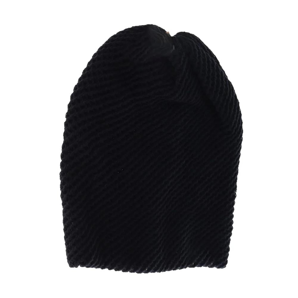 Black Unisex Slouchy C.C Beanie combines modern style with comfortable warmth, featuring a relaxed fit that suits all head shapes. Crafted from soft, breathable fabric, it offers lightweight insulation while maintaining breathability. Its versatile design makes it ideal for everyday wear, ensuring an effortlessly stylish look for any season. Durable and easy to care for, this beanie balances fashion and function with expert precision.