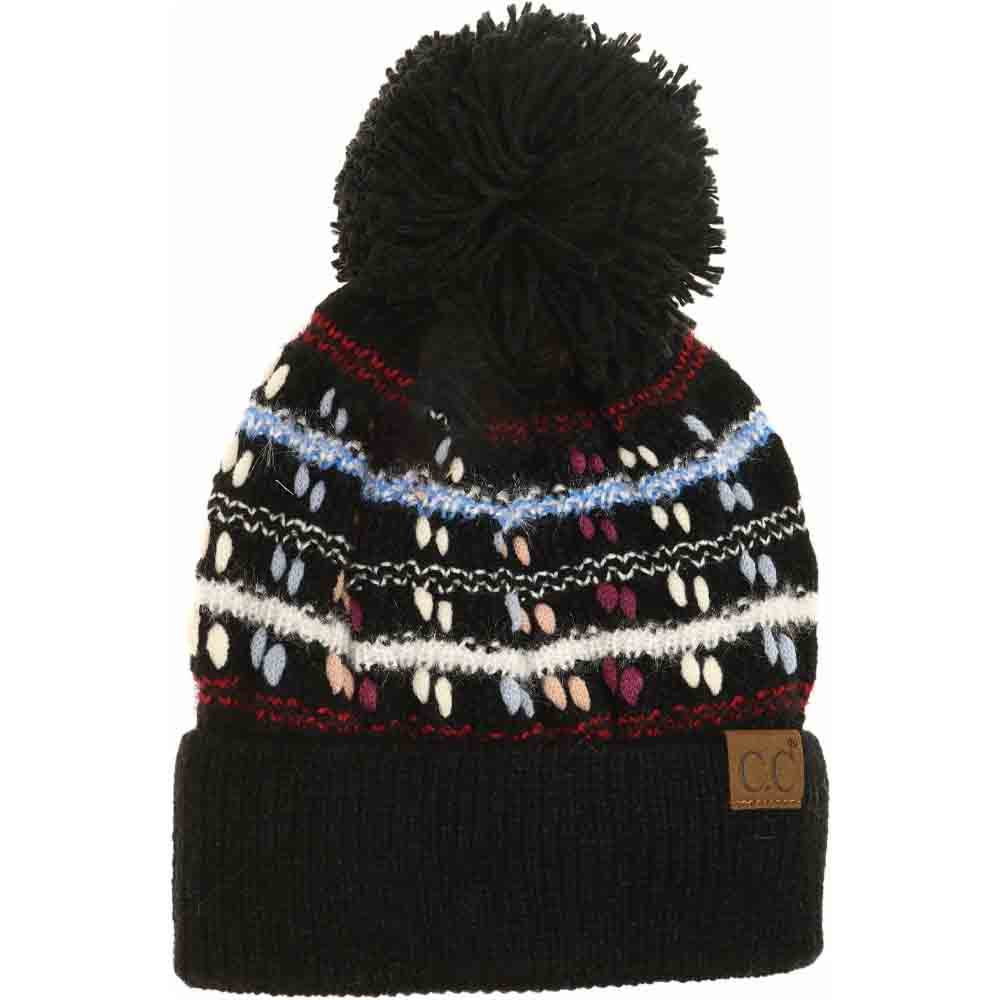 Black Vintage Knit Yarn Pom Beanie features a carefully crafted knit construction designed to provide warmth and durability. The soft yarn offers comfortable wear, while the classic pom-pom detail adds a subtle, vintage-inspired touch. Suitable for a range of outdoor activities and everyday use, this beanie balances timeless style with practical insulation for cooler conditions. 