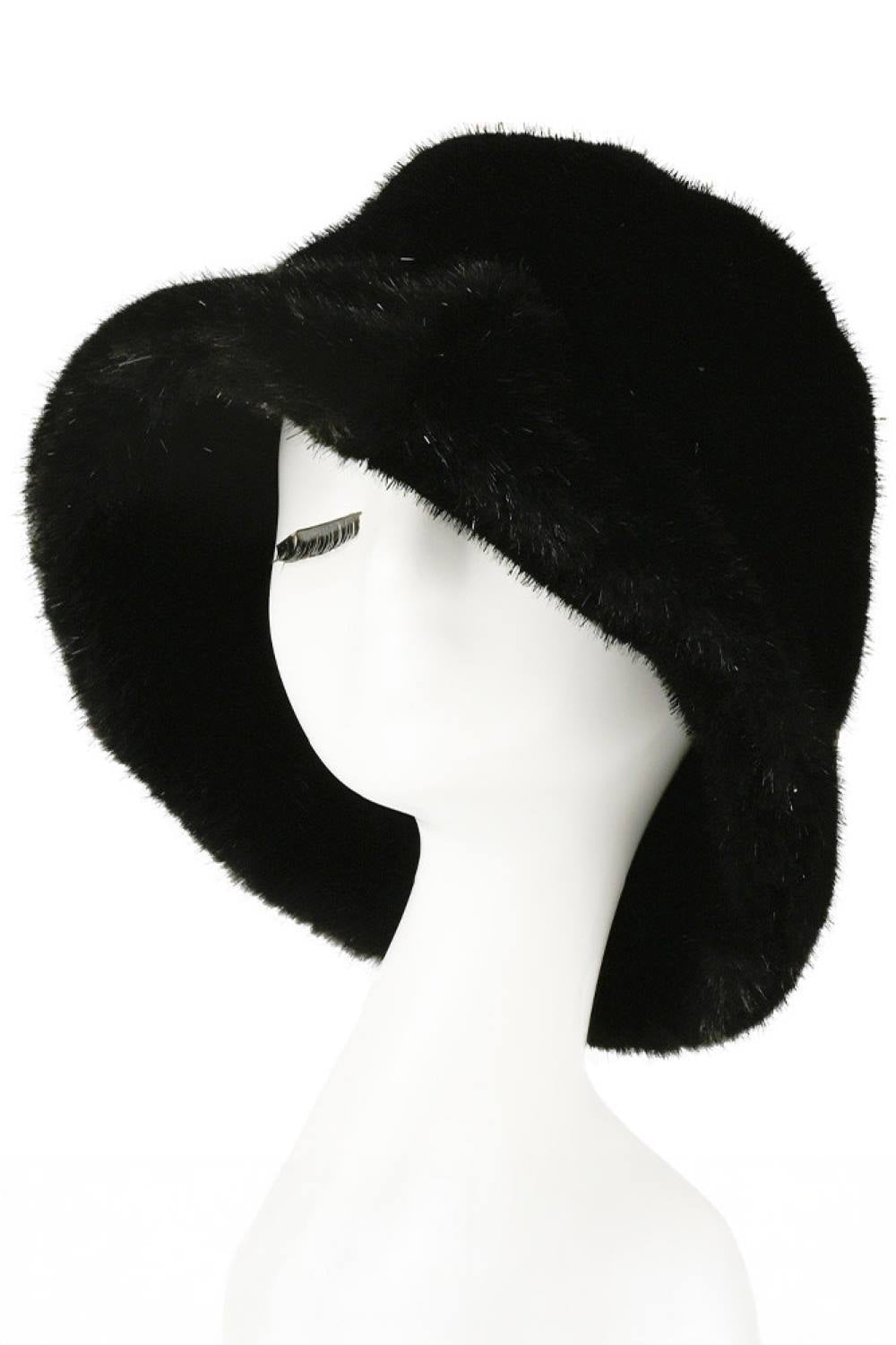 Black Stay cozy and stylish with the C.C GLITTER Short Fur Solid Winter Bucket Hat. Crafted from 100% polyester with a plush short fur texture, this bucket hat offers warmth and comfort for cold-weather adventures. Perfect for outdoor activities, casual outings, or everyday wear when you need reliable protection from the elements.