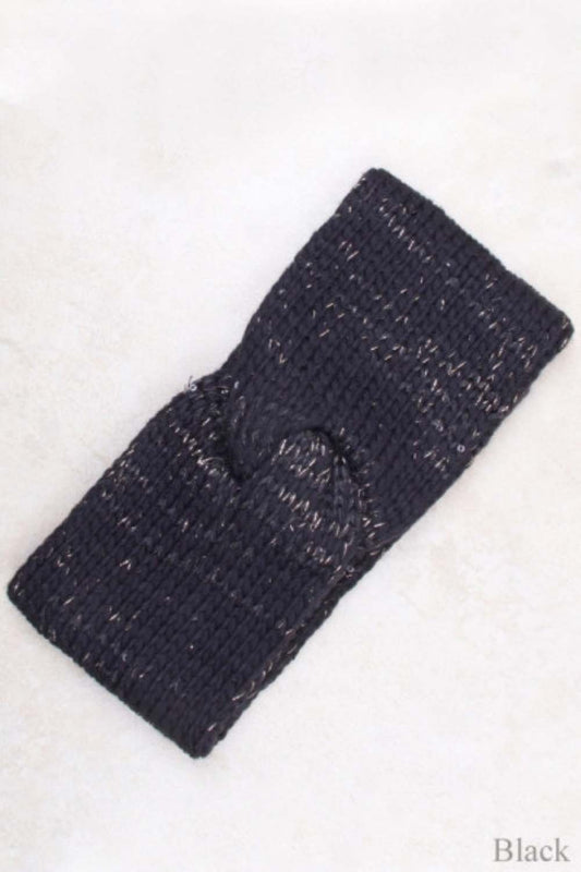Black Elevate your winter style with this charming two-color knit paired with a sparkling spangle headband. The soft, cozy knit features a classic color-block design, while the embellished headband adds a touch of glamour and personality. Perfect for staying warm without sacrificing style, this coordinated set brings effortless sophistication to any cold-weather look. Whether you're heading out for a casual day or a special occasion, this combination delivers comfort and eye-catching appeal.