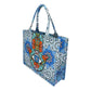 Blue Evil Eye Hamsa Hand Printed Tote Bag, this tote bag is versatile enough for carry through the week, simple and leisurely, elegant and fashionable, and suitable for women of all ages to carry around all day. Perfect for traveling, beach, shopping, camping, weekend getaways, and other outdoor activities in daily life.