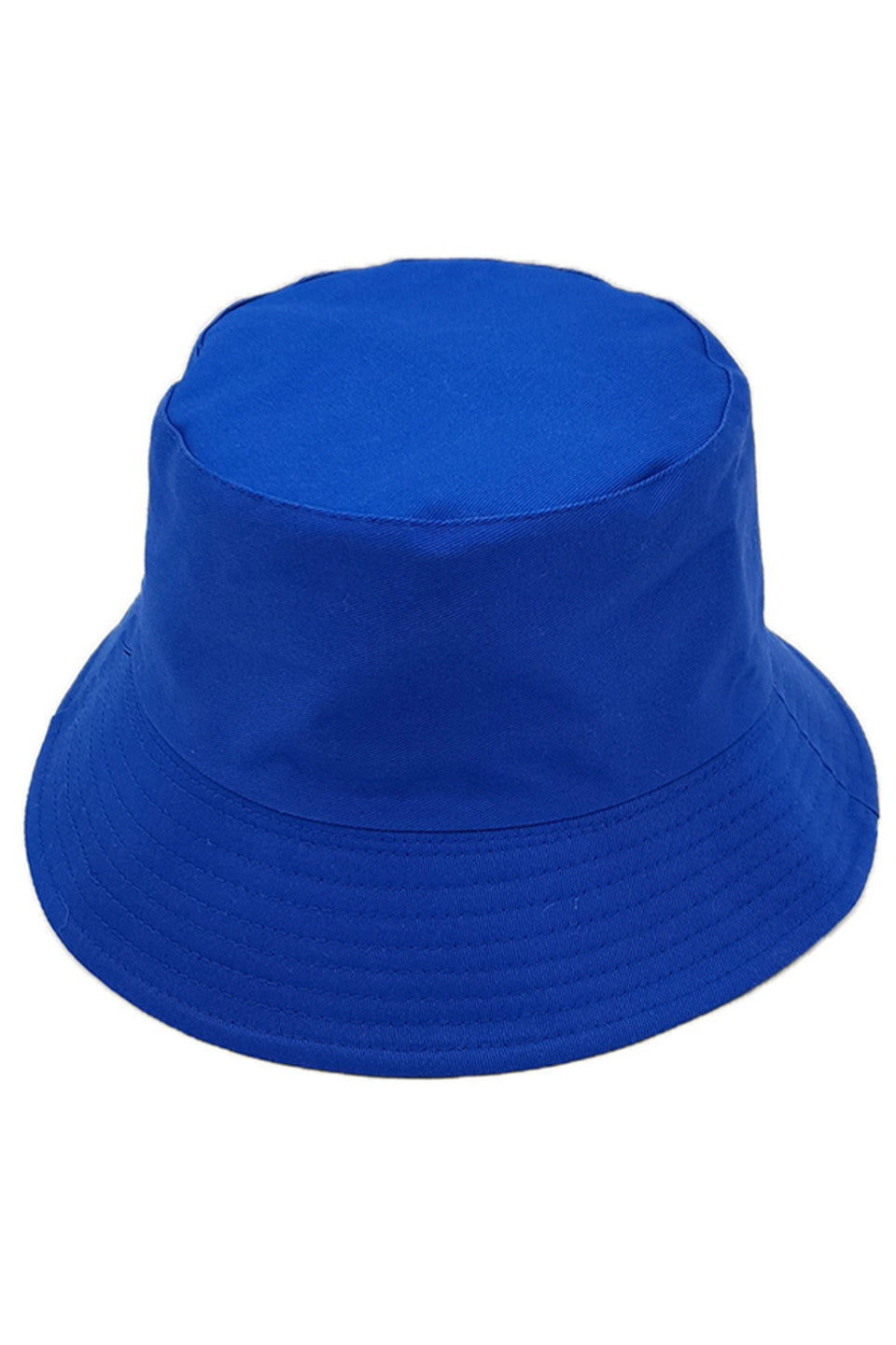 Blue SOLID BUCKET HAT is crafted with durable materials for lasting quality. Features a classic silhouette with all-around sun protection and a comfortable fit. Versatile design pairs effortlessly with casual outfits while providing functional style for outdoor activities. The solid color ensures maximum wardrobe compatibility. 
