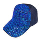 Blue Trendy Bling Studded Baseball Cap, this stylish baseball cap is the perfect accessory for any casual outing. Comfortable and perfect for keeping the sun off of your face. Ideal for travelers who are on vacation or just spending some time in the great outdoors. This cap is a fantastic gift for your loved one.